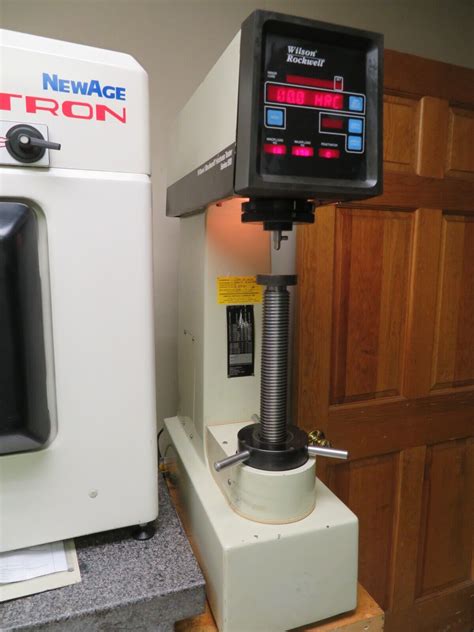 how to calibrate wilson hardness tester|wilson rockwell superficial hardness tester.